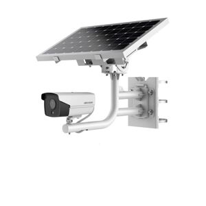 Hikvision Kit caméra tube IP 4G + alimentation solaire 2 MP 30m - Publicité