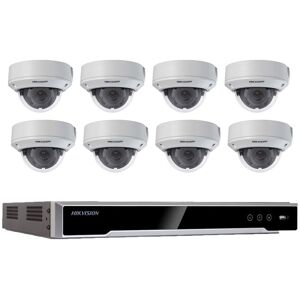 Hikvision Kit vidéosurveillance 8 caméras dômes - Publicité