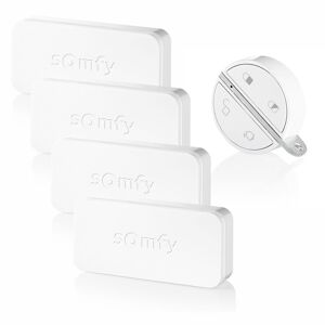 SOMFY 1875301 - Pack accessoires Plus Home Alarm - Avec 4 détecteurs IntelliTAG et 1 badge télécommande - Compatible Home Alarm et Somfy One+ - Publicité