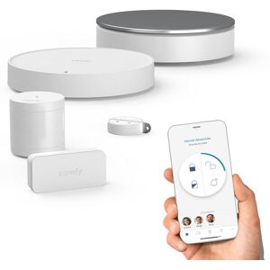 SOMFY 1875279 - Home Alarm Essential Starter Pack - Alarme sans fil connectée - Somfy Protect - Compatible avec Alexa, l'Assistant Google et TaHoma (switch) - Publicité