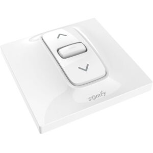 SOMFY 1870881 - Commande Inis pour Volet Roulant ou Store Filaire - Interrupteur pour Moteur Filaire 230V - 3 Ordres : Montée, Stop, Descente - Publicité