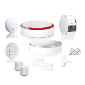 Home Alarm - Pack Extra vidéo - Alarme maison sans fil connectée avec caméra intérieure - Somfy Protect - Compatible avec Amazon Alexa, l'Assistant Google et TaHoma (switch) - Publicité