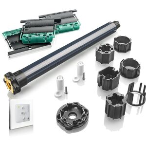 Somfy Kit de remplacement avec moteur Oximo io pour moteur volet roulant - sans fil io - 20Nm - Porte-fenêtre - Publicité