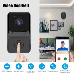 AIOOK – sonnette intelligente sans fil WiFi, interphone vidéo intelligent rechargeable, surveillance à distance, alarme de sécurité à domicile, sonnette de bienvenue - Publicité