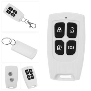 TOMTOP Kit de système d'alarme de sécurité Numérotation automatique GSM + WiFi Système d'alarme sans fil de sécurité domestique Système d'alarme de sécurité domestique GSM Détecteur de mouvement Capteur de porte/fenêtre Télécommande - Publicité