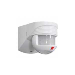 Detecteur de mouvement exterieur luxomat blanc 140° pour commande d'eclairage beg 91001
