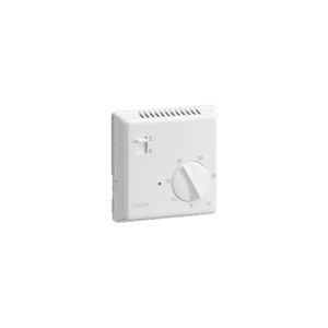 HAGER Thermostat d'ambiance électronique avec entrée fil pilote hager 25513