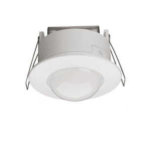 Hager detecteur de mouvement encastre pour plafond  360° blanc 52371