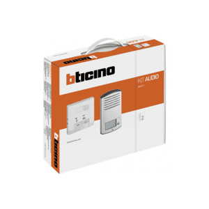 BTICINO Kit portier résidentiel audio mains libres 2 fils ck2 bticino 364211