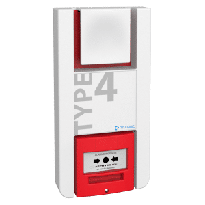 Alarme incendie type 4 radio a piles neutronic tt4p-rf2