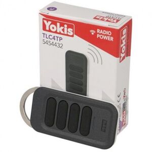 YOKIS Télécommande sans fil 4 canaux power yokis tlc4tp