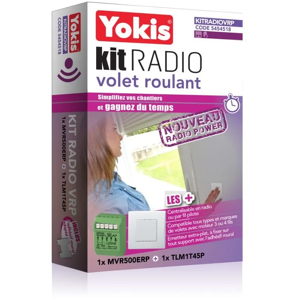 Kit radio volets roulants power domotique kitradiovrp yokis 5454518