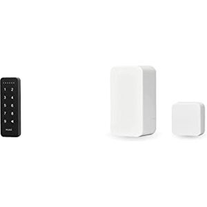 NUKI Keypad, Serrure de porte avec digicode, serrure porte, Bluetooth, Accès par un code à 6 chiffres, l’extension & Door Sensor, capteur de Porte Intelligent pour Smart Lock, Notifications - Publicité