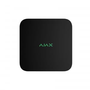 Enregistreur AJAX® NVR 8 canaux 4K UHD IP pour caméras vidéo Surveillance Noir Baseline 70938.122.BL - Publicité