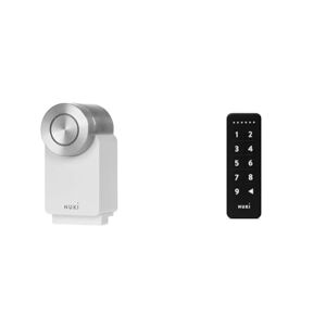 NUKI Smart Lock Pro (4è génération), serrure smart avec avec Wi-Fi et Matter & Keypad, Serrure de porte avec digicode, serrure porte, Bluetooth, Accès par un code à 6 chiffres - Publicité