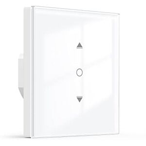 Maxcio 【6.1ème Gen】Interrupteur Volet Roulant Connecté En Pourcentage,  Interrupteur WiFi Compatible avec Alexa et Google Home, Contrôle à Distance, Minuterie, FIL NEUTRE REQUIS - Publicité