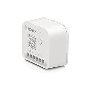 Bosch Commande de lumière / volet roulant II , pour gérer l’éclairage, les volets roulants/jalousies/stores, compatible avec Alexa, l’Assistant Google et Apple HomeKit - Publicité