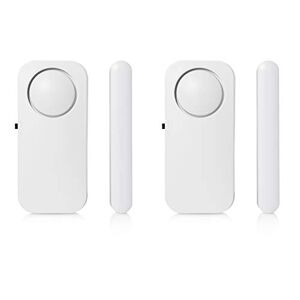 Smartwares SMA-40251 Door/Window Alarm 2 Pack 3 V White - Publicité