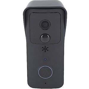 Zunate Sonnette Vidéo sans Fil, 2.4G WiFi Smart Video Doorbell sans Fil, Audio Bidirectionnel, Vision Nocturne IR, Surveillance à Distance, Détection de Mouvement PIR, Angle de Vision - Publicité