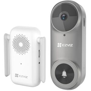 Sonnette sans Fil Caméra HD Visiophone WiFi Extérieur Etanche IP65