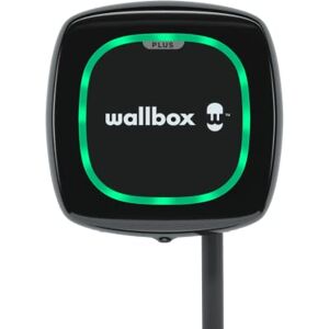 Wallbox Chargeur  Pulsar Plus pour véhicules électriques Puissance réglable jusqu'à 7.4 KW, câble de Charge Type 2, Wi-FI et Bluetooth, OCPP - Publicité