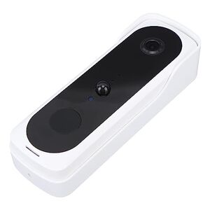 KIMISS Sonnette Caméra PIR Détection Humaine Alimentée par Batterie sans Fil Smart WiFi Vidéo Surveillance de sécurité à Domicile pour L'application Tuya - Publicité
