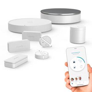 somfy 1875280 Home Alarm Essential Système d'Alarme Maison sans Fil Connecté Wifi 3 IntelliTAG 1 détecteur de mouvement 2 badges télécommandes Compatible Alexa, Assistant Google et TaHoma - Publicité