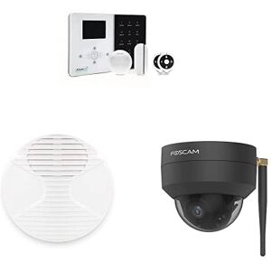 Atlantic Alarme Maison sans Fil IP/GSM IPEOS KIT 1 - Publicité