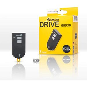 Schellenberg Télécommande pour porte de garage 60930 Smart DRIVE, 2 canaux, 868,4 MHz, max 10 mW/10 dBm, anthracite - Publicité