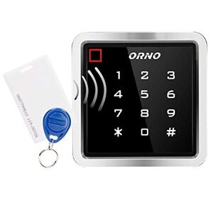 Orno ZS-816 Digicode Clavier Sans-Contact Contrôle d'Accès Avec Lecteur de Carte et Lecteur de Badge de Proximité, Etanche IP68, Mémoire EPROM - Publicité