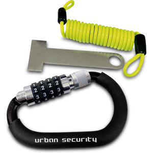 Urban Security Antivol Casque à Combinaison + Câble URBAN -