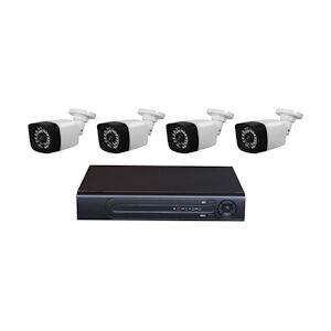 Semac Kit Enregistreurs 4 Caméras Vidéo Surveillance 1to Usage Non Intensif Semac