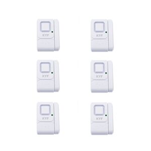 KYF Lot de 6 x Mini alarme fenêtre/porte (Avec fonction carillon)