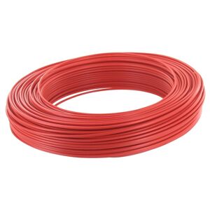 NOTRE SELECTION Fil rigide HO7 V-U 2,5mm² rouge - 001105 (ACA)