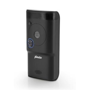Sonnette Wifi avec caméra Alecto DVC-1000 Noir Noir - Publicité