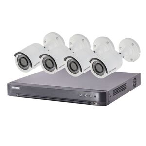 Hikvision Kit vidéo surveillance Turbo HD 4 caméras bullet - Publicité