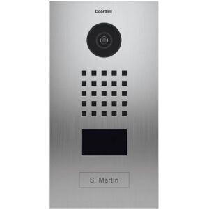 DOBD Portier vidéo IP Doorbird avec lecteur de badge Rfid Gris D2101V Gris - Publicité