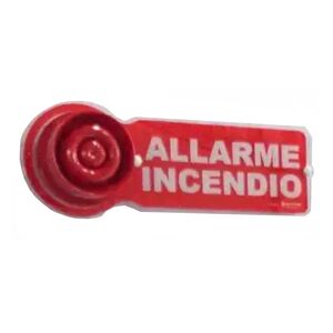 Notifier Le signe pour les sirenes ecrit alarme incendie Declarant PLEX-VAD