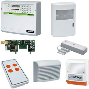 Cia Hiltron Kit d'alarme XR Hiltron via l'unité radio Protec8GSM et accessoires KXR8GSMA