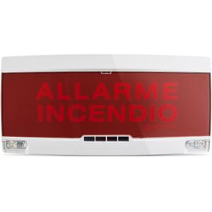 Notifier Panneau optique acoustique incendie conventionnel Notifier PAN1-PLUS-W