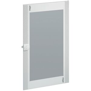 Hager Porte en verre transparent Hager 850X500mm pour panneux Vega D FU/FD52LN FD52TN