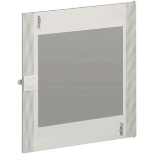 Hager Porte en verre transparent 550X500 pour Vega Panel D FD32TN