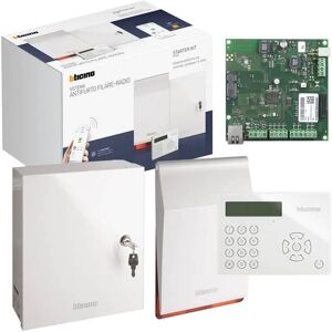 Bticino Kit d'alarme anti-intrusion Bticino connecté filaire avec 16 zones KIT16ZC