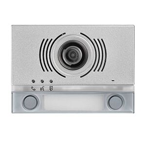 Urmet Façade Urmet Alpha 2 boutons platine de rue audio/vidéo Gris 1168/142G