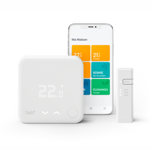 Tado Kit de d�marrage V3+ - Thermostat Intelligent + Bridge Internet