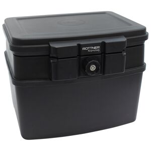 Rottner Fire Data Box 3 Cassette Ignifuge Noire