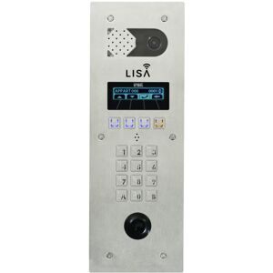 Platine Lisa 2l Inox - Urmet Serie D83 Dlisa/i