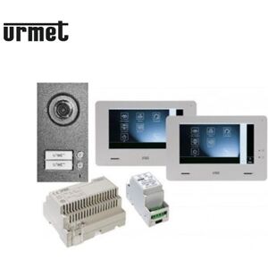 Interphone Vidéo Couleur Tactile Urmet Kit Video Mininote + - Urmet 1722/96