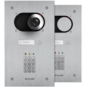 Facade Switch 1 Bouton, Clavier Électronique - Comelit Ix0101kp