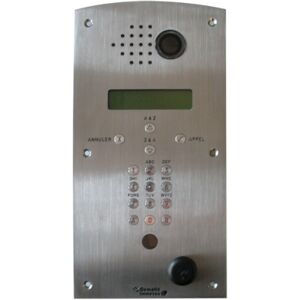 Platine Video Digitale Inox Version Ip 350x180 Mm - Comelit Pic4-Ip